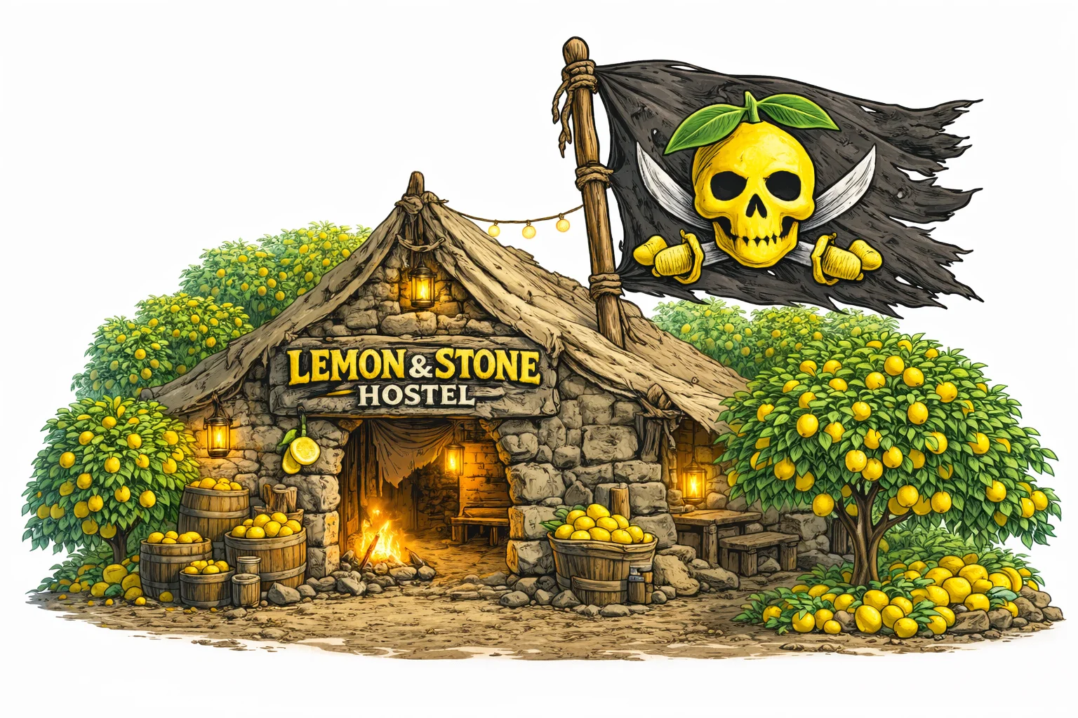 - Lemon & Stone Hostel Andros